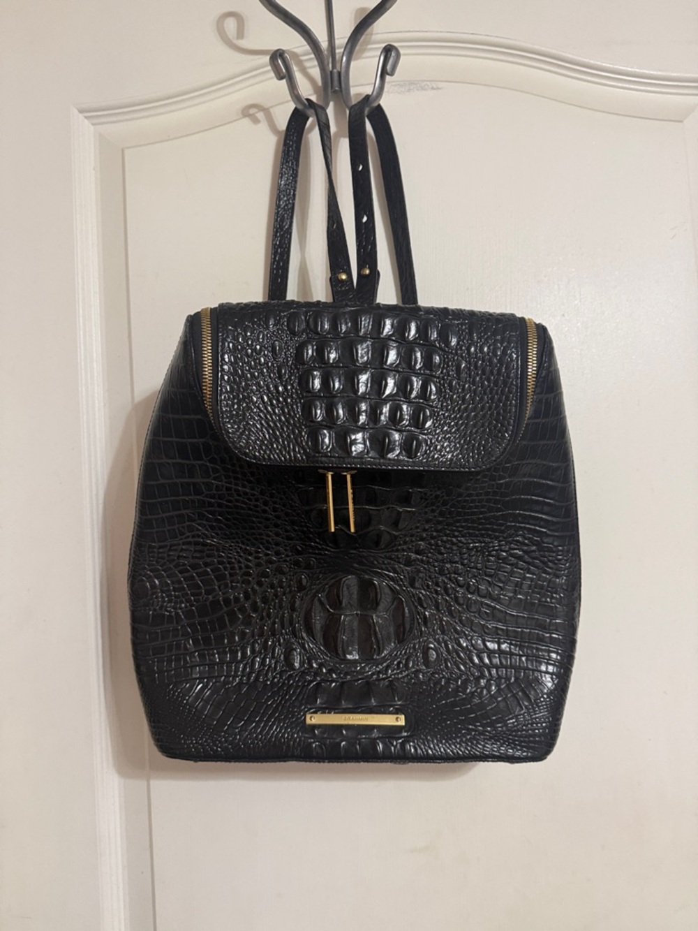 Brahmin Leather Backpack